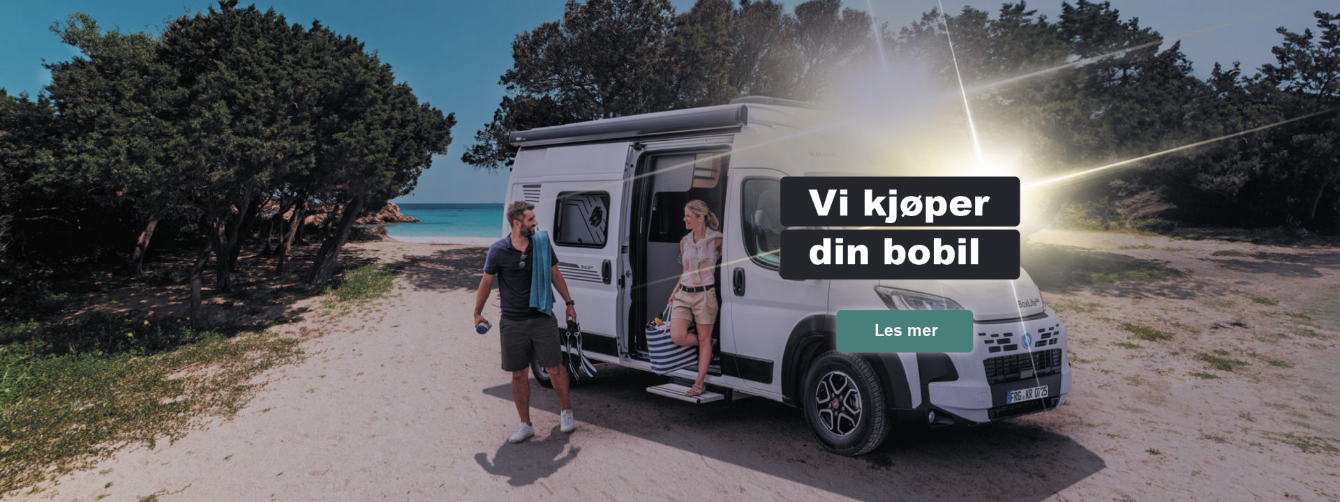 Bil Caravan molde Vi kjoeper din bobil full bredde