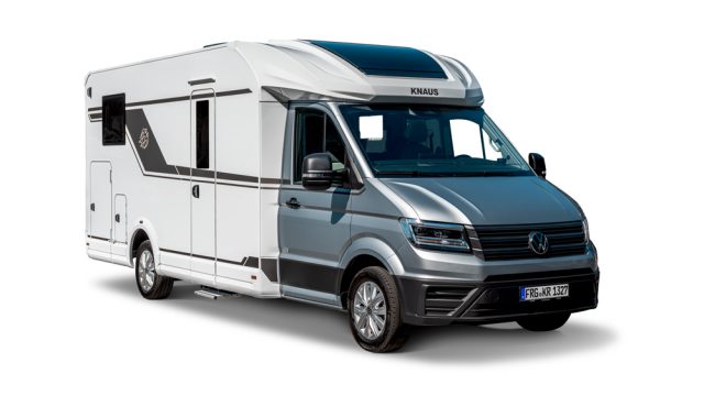 KNAUS SKY TI VW – CAMPOVOLO GRÅ + HVID